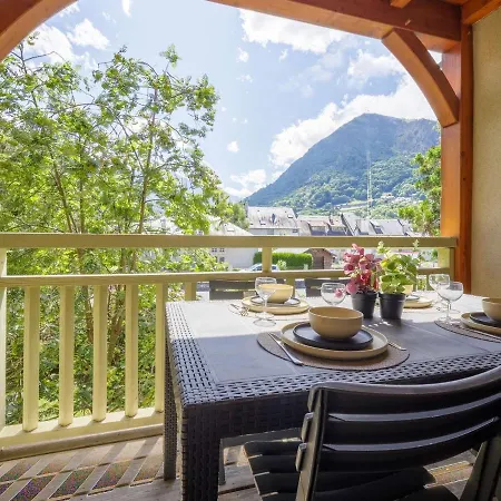 6 Pers. Au Centre-ville Avec Piscine, Sauna, Parking, Et Balcon - Fr-1-296-416 Daire Saint-Lary-Soulan